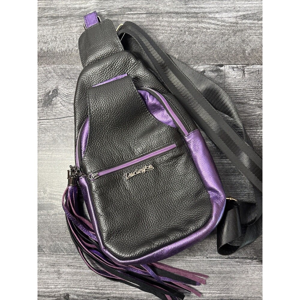 Darlington Leather Crossbody Hobo Bag - Picture 1 of 6